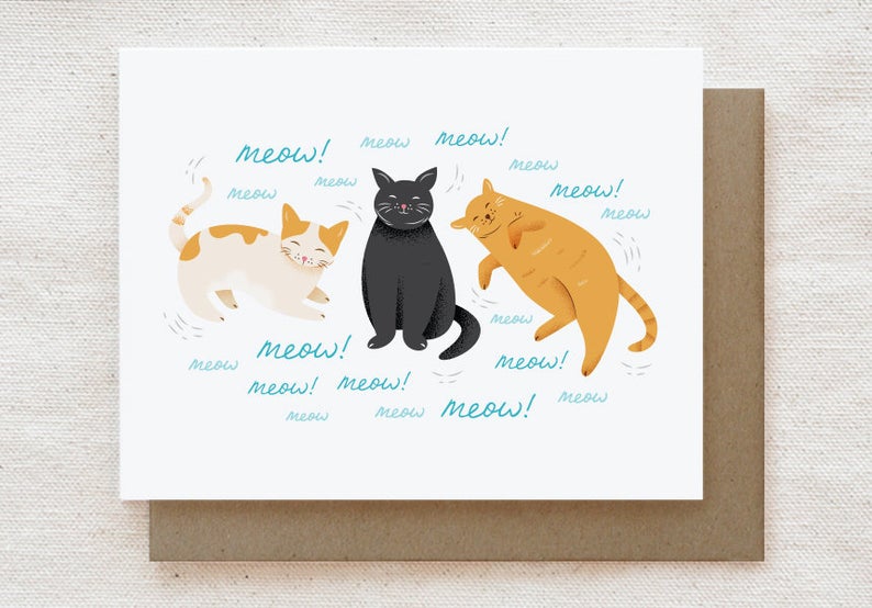Cute Cats Card