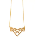 Danielle Gold Geometric Necklace