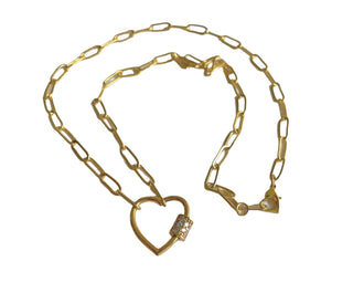 Heart Link Necklace