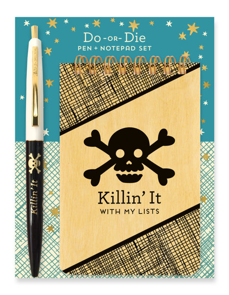 Do or Die - Notepad & Pen Gift Set