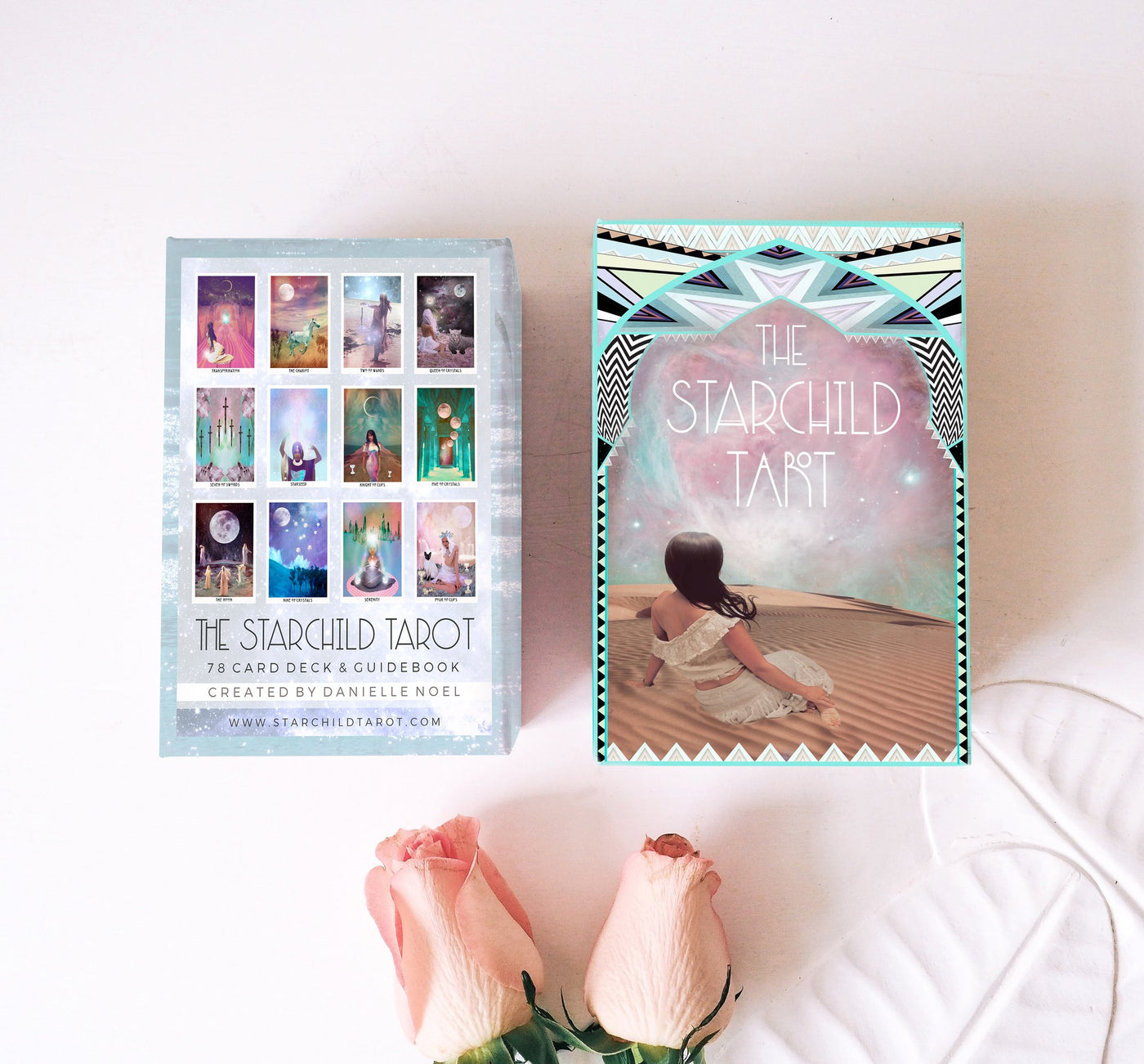 The Starchild Tarot 1st Edition - Classic Turquoise by Danielle Noel